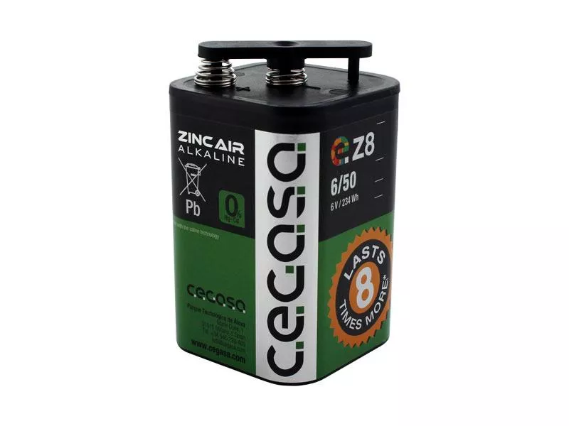 Cegasa Zink-Luft Alkaline Batterie 6V/45Ah