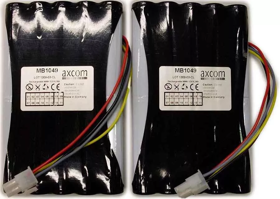 NiMH Akku für Datex Monitor S5 - 2 X 12V/4Ah