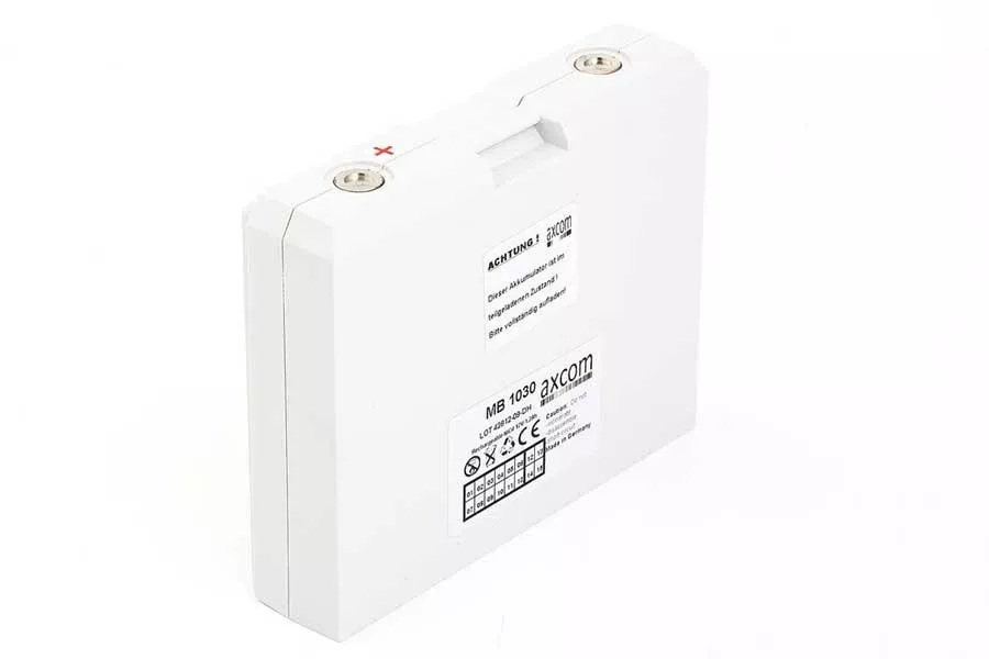 NiCd Akku für Hellige Defibrillator SCP910/913/915/922/ Cardioserv 303-440-30 - 12V/1,2Ah