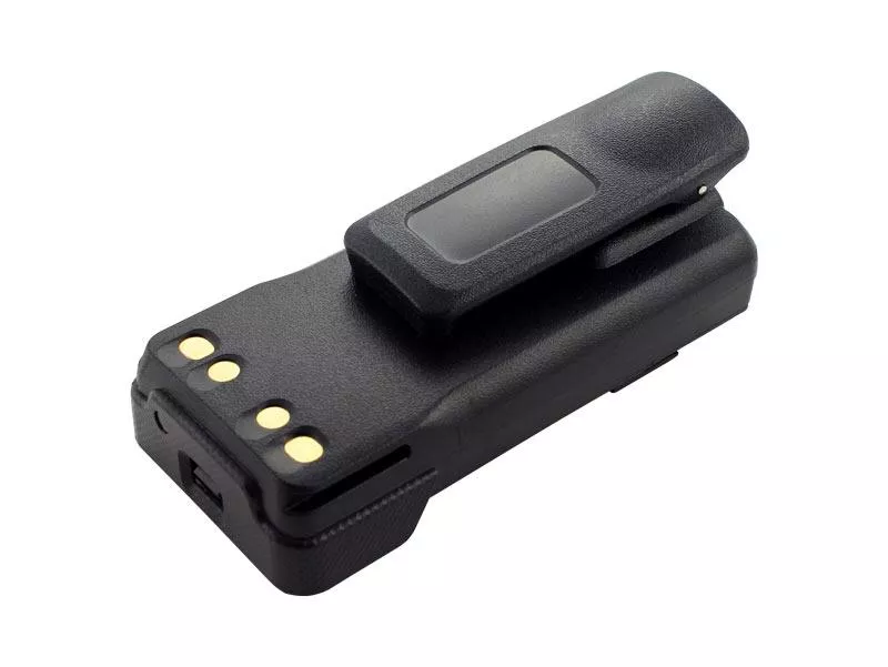 Akku für Motorola Funkgeräte der Serien DP2000, DP4000. Rückseite