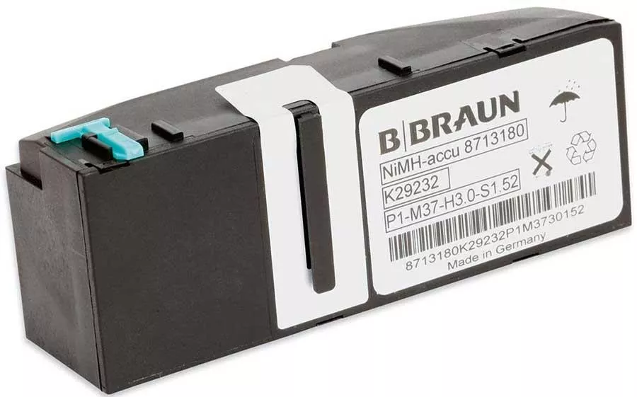 NiMH Akku für B|Braun Perfusor Space, Infusomat Space - 4,8V/2,1Ah mit Pin (Original)