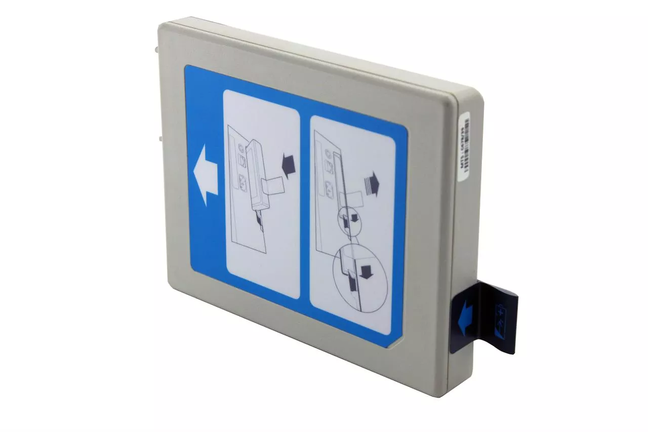 Akku für Philips Heartstart XL+, Rückseite