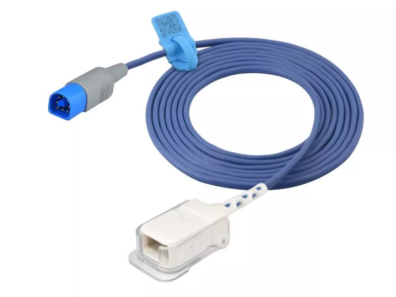 LNCS SpO2 Dual-Key Verlängerungskabel für Philips Masimo auf Nellcor-Stecker, 2,4m