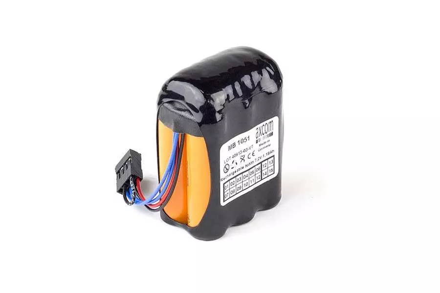 NiMH Akku für Dräger Oxylog 2000 - 7,2V/1,18Ah