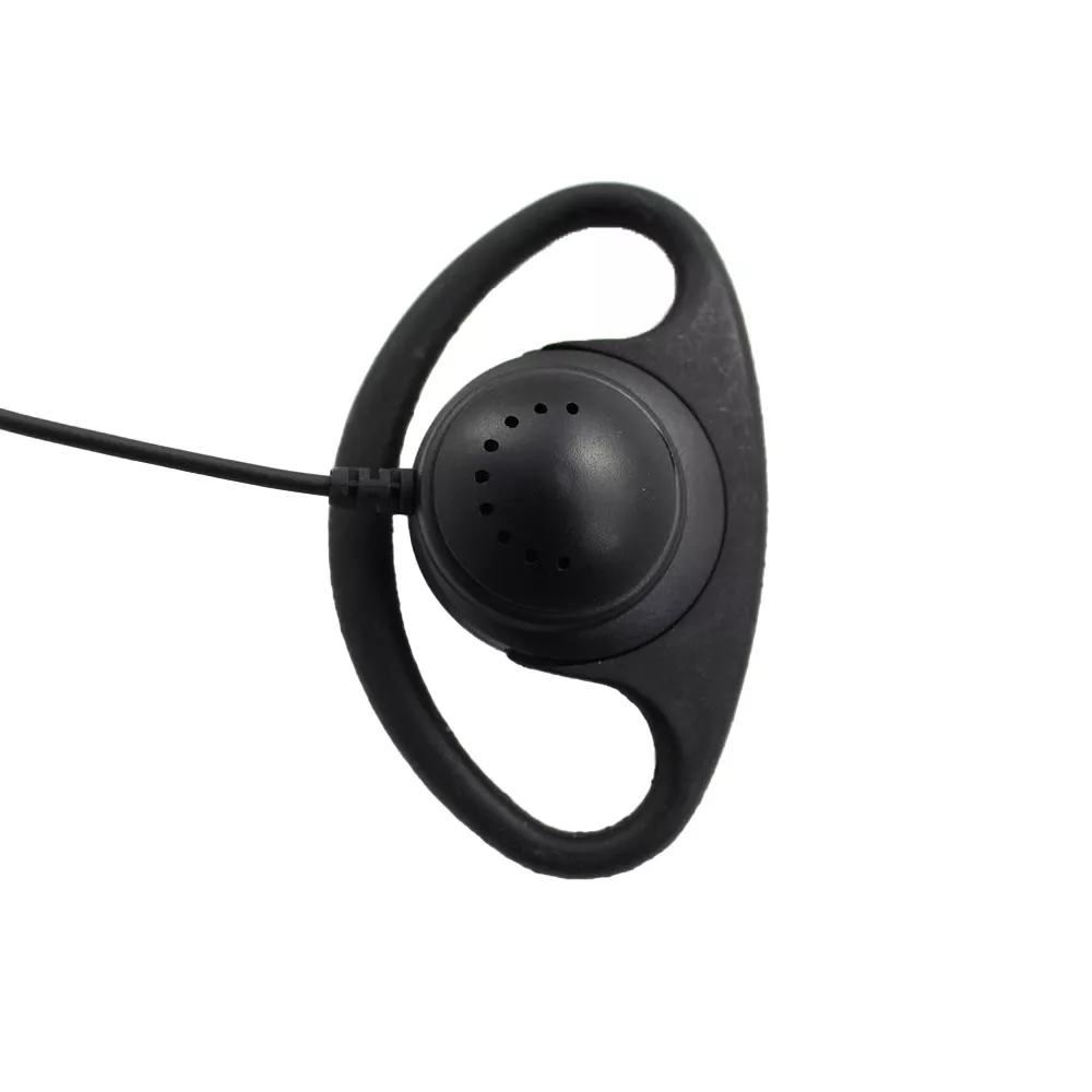 D-Shape Ohrhörer des Kehlkopfmikrofons