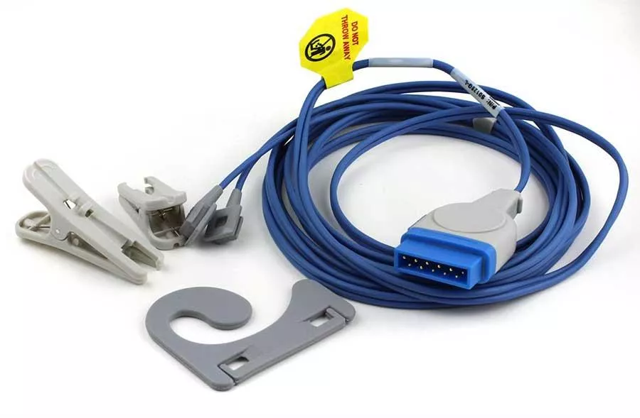 SpO2 Ohrsensor Erwachsene, für GE-Medical S/5, i4 Module, wie TS-E2-GE, TS-E4-GE