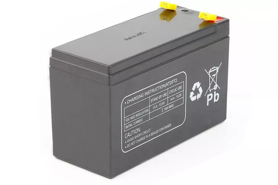 MULTIPOWER MP7,2-12 - 12V 7,2Ah (VdS) 4,75mm Steckkontakte