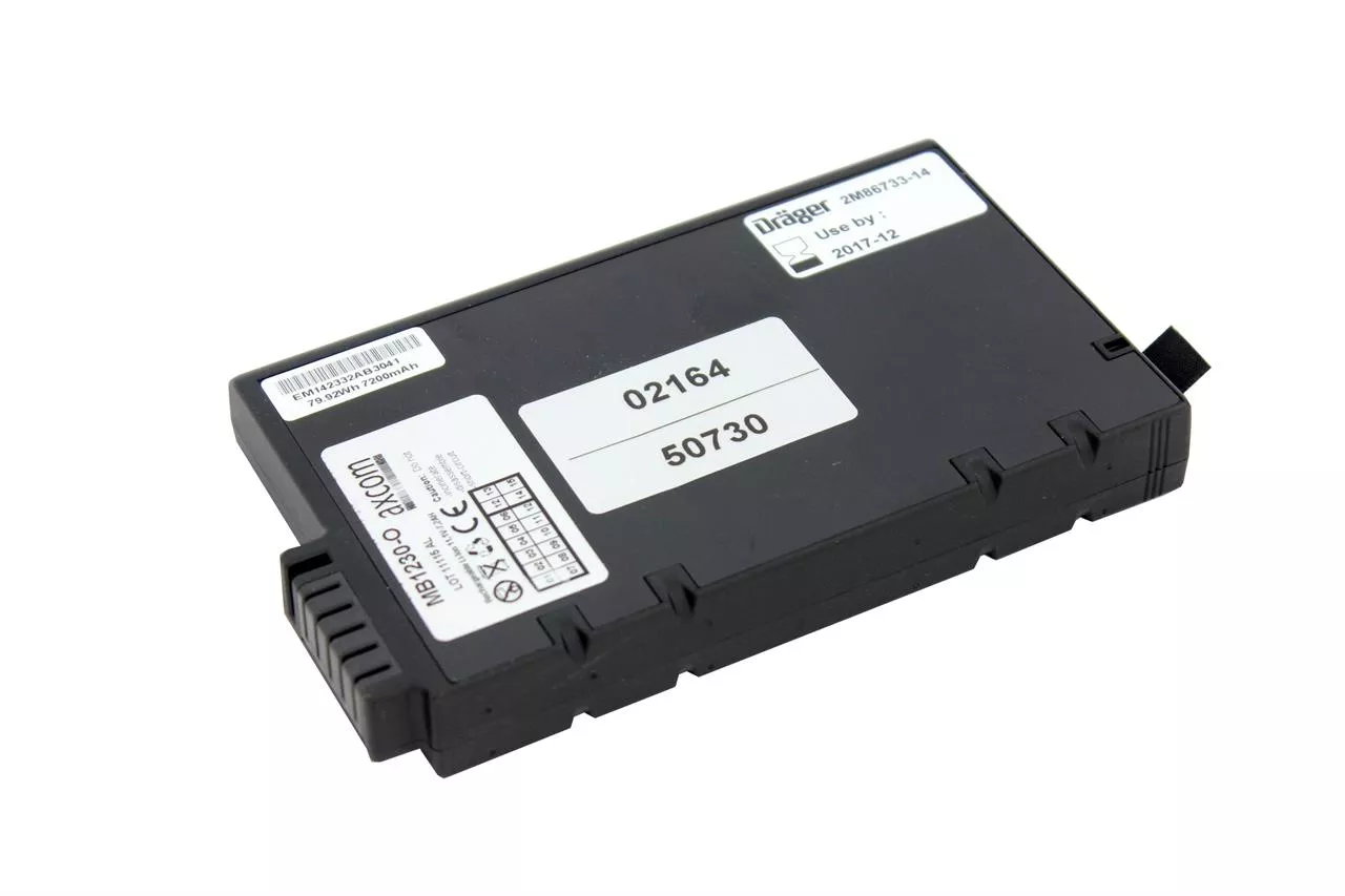 Akku für Dräger Oxylog 3000, 3000 Plus, Oxylog 2000 Plus, wie 2M86733