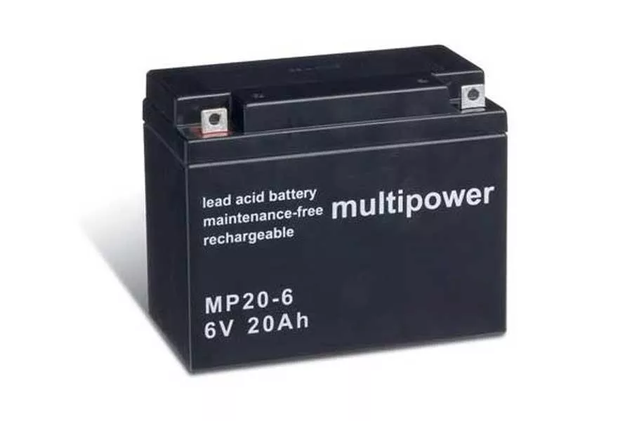 MULTIPOWER Bleiakku MP20-6 - 6V 20Ah