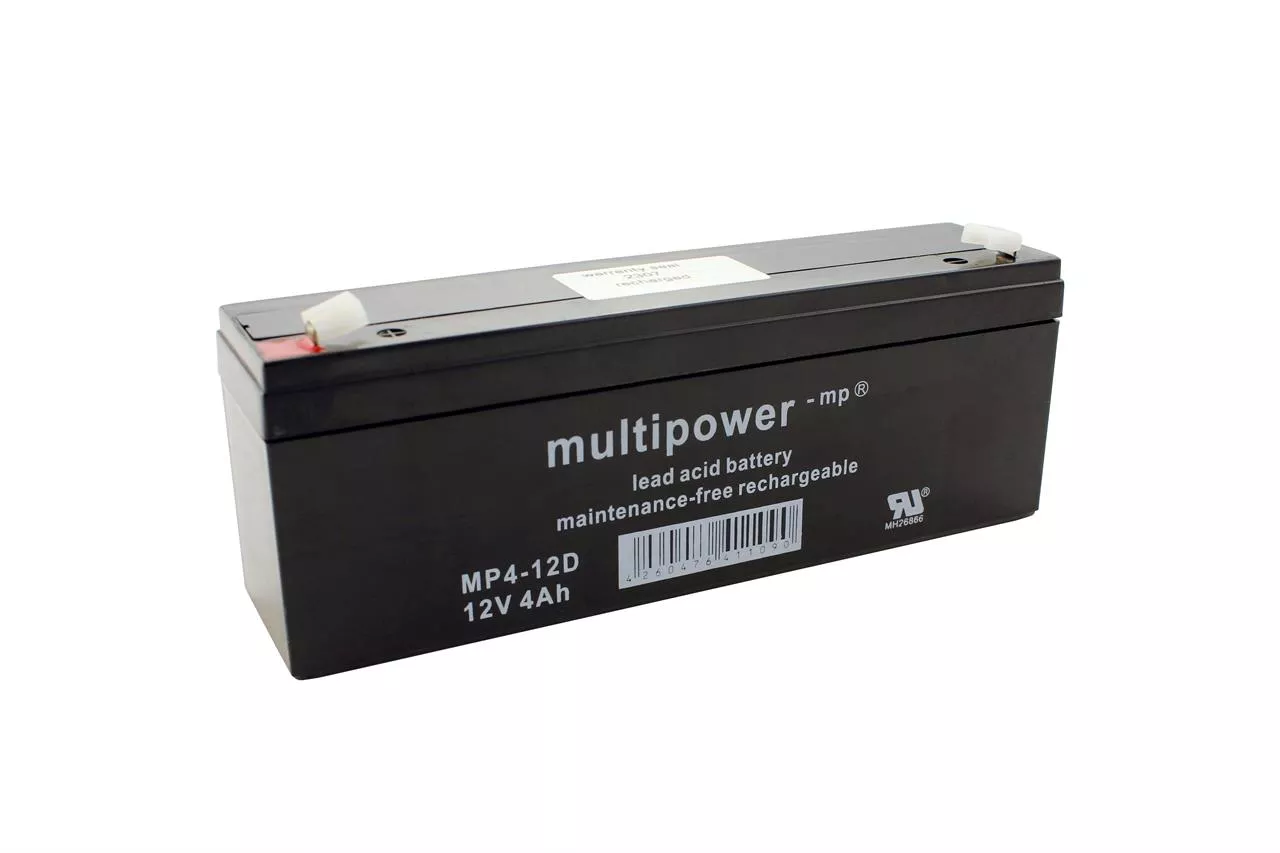 MULTIPOWER Bleiakku MP4-12D - 12V 4AH