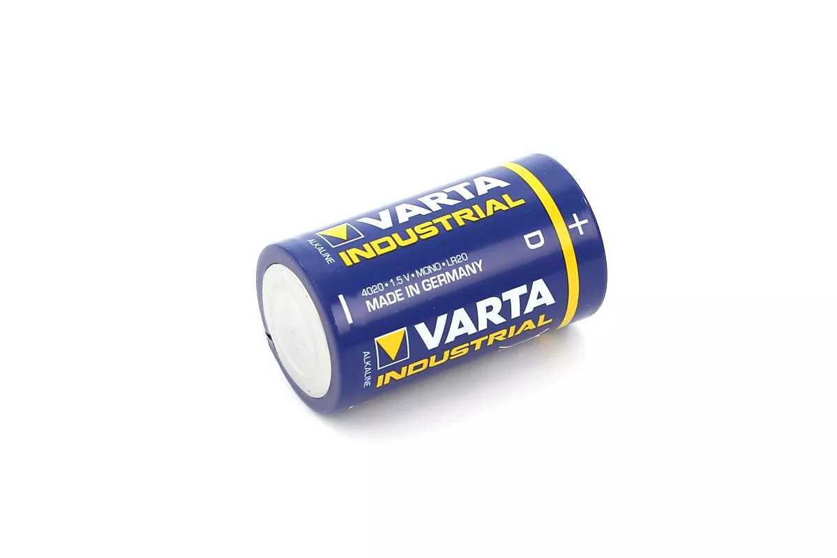 20 Varta Batterien, Industrial, Alkaline, Mono, D, LR20, 1.5V