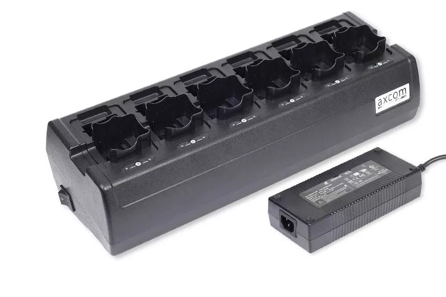 6+6-Stationen Ladegerät inkl. Adapter für SRH3800, SRH3900