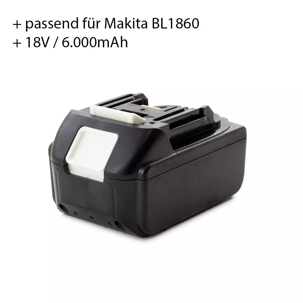 Axcom 6Ah Li-Ion Akku für Makita BL1860