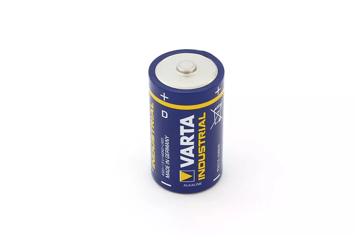 20 Varta Batterien, Industrial, Alkaline, Mono, D, LR20, 1.5V