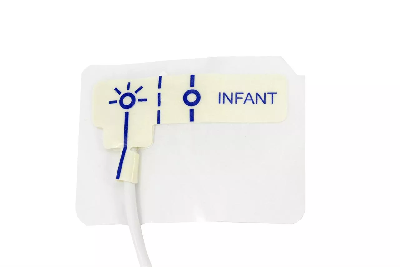 SpO2 Einwegsensor für Nellcor, Detailansicht Klebesensor