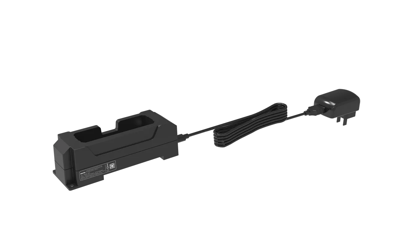 Ladestation für Stirnlampe EXMP61R-1/-2 inkl. EU-Adapter AC 100-250V/500mA, DC 5V/2000mA