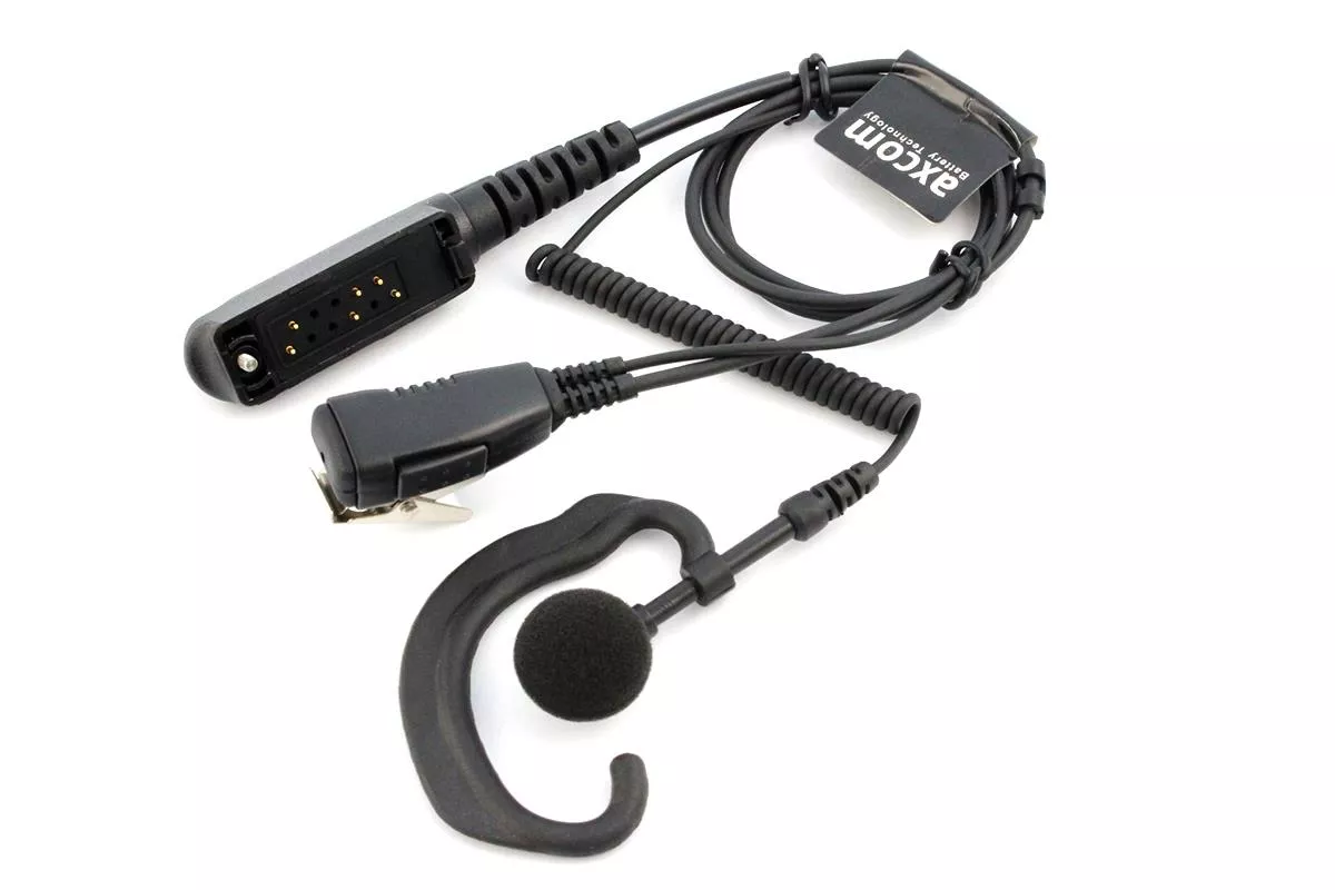 Flexi-Ohrhänger für Sepura STP8000, STP9000 mit Mikro und PTT