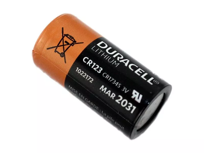 DURACELL HP Lithium 123 (CR17345) BULK 400 - 3V BULK/lose auch für Zoll AED/ Plus