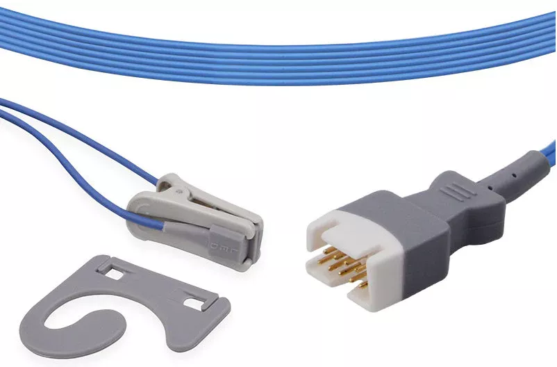 LNCS SpO2 Ohrsensor mit 9 Pin Nellcor Stecker, Erwachsene, 0,9m