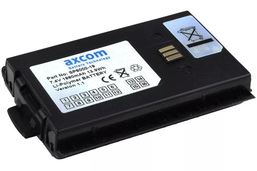 Li-Po Akku für Sepura STP8000, STP9000, SC20, SC21 - 7,4V/1,88Ah