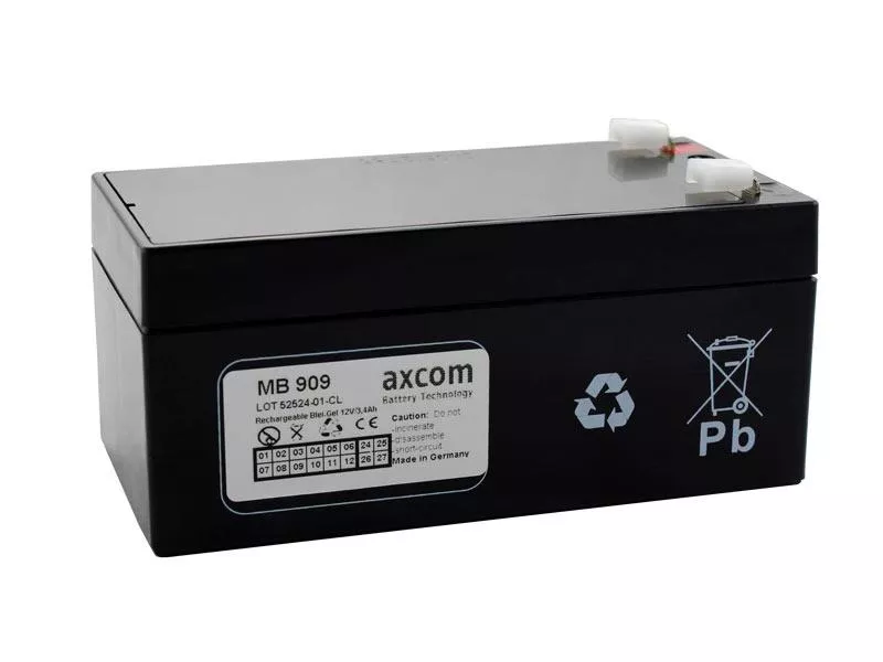 PB Akku für Weinmann Accuvac Lite, Basic Absaugpumpe - 12V 3,4Ah