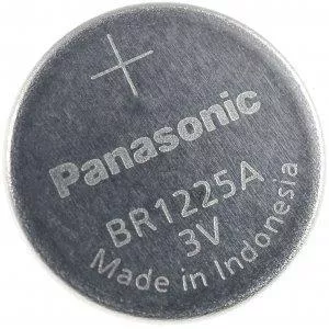 Lithium Knopfzelle BR1225A 3V 48mAh Hochtemperaturzelle (+80°C) Panasonic