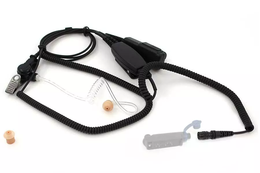 Headset mit Bajonettanschluss, 2 Kabellösung (Hören/Sprechen) Hirose 6 PIN für XLGRSP3S