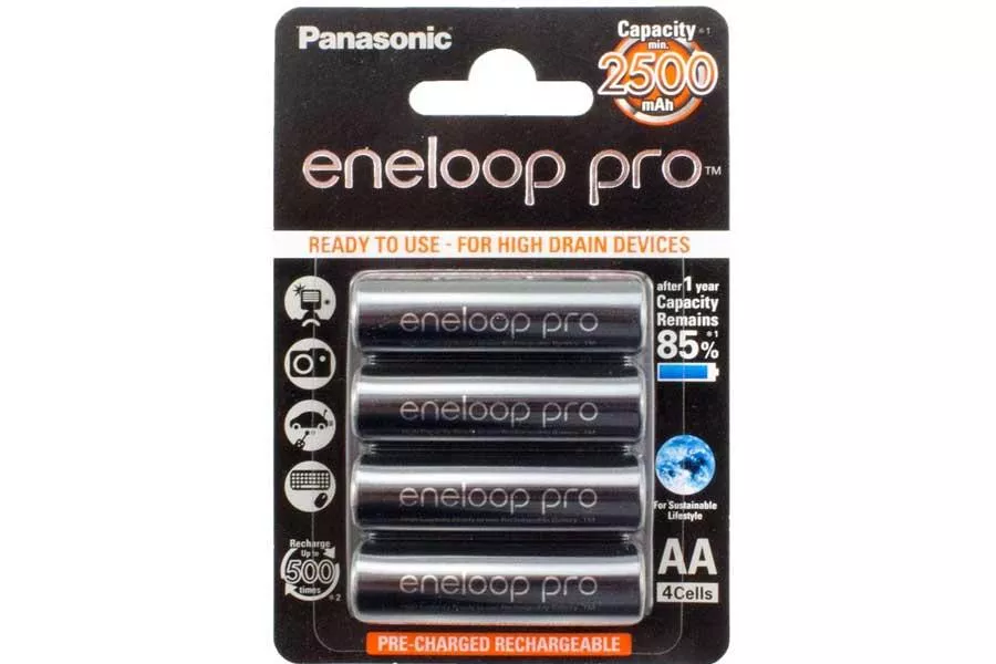 NiMH Akku PANASONIC ENELOOP Pro LR06/MIGNON/AA/HR-3UTG - 1,2V/2,5Ah