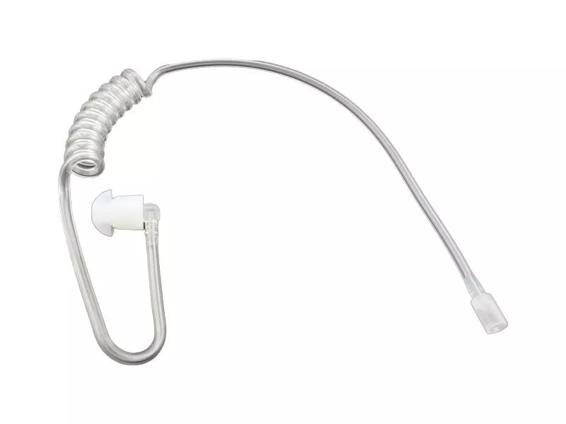 Ersatz-Schallschlauch mit Ersatzstöpseln- (transparent) mit Bajonettanschluss