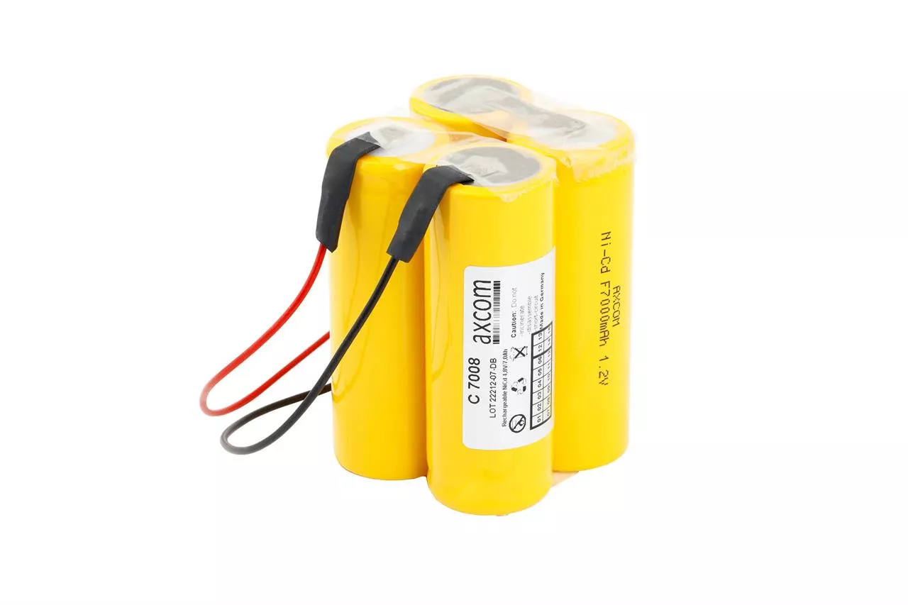 Axcom NiCd Akku für Ceag Handscheinwerfer S5.3LN/W276/W286