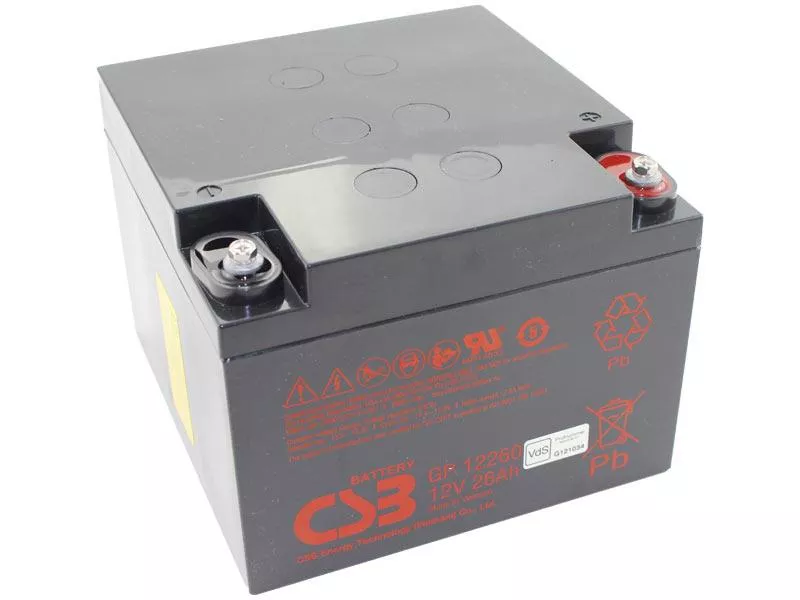 CSB Blei Akku GP12260 - 12V 26Ah