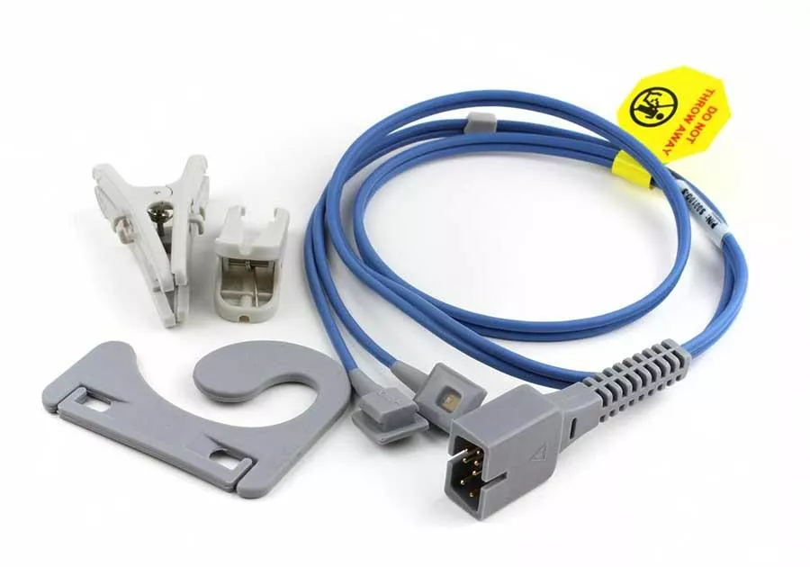 SpO2 Ohrsensor für Erwachsene, Nellcor Anschluss