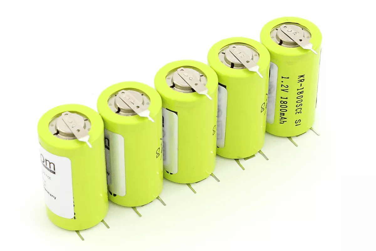 NC Akku für Fresenius Injektomat C/CP - 1,2V 1,8AH (VPE 5) (+1/-2Pin)