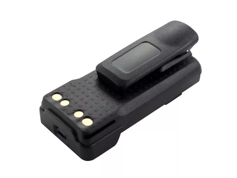 Akku mit erhöhter Kapazität für die Motorola Serien DP2000, DP4000, Rückseite