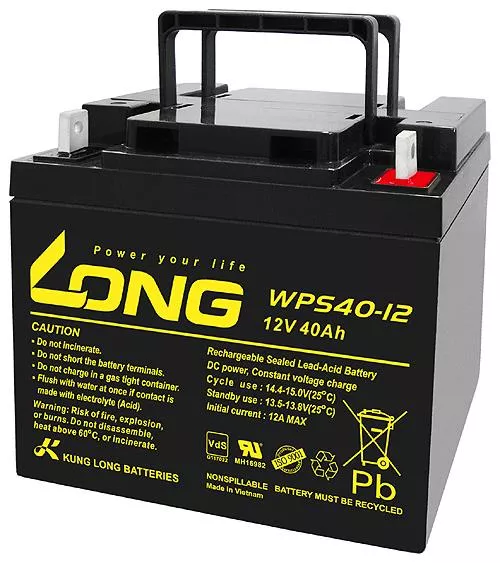 Long Bleiakku WPS40-12 - 12V 40Ah (VDS)
