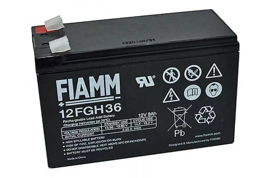 FIAMM Bleiakku FGH20902 (12FGH36) - 12V 9Ah (Hochstrom)