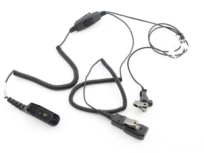 Schallschlauch-Headset 2 Kabel-Lösung für Motorola MTP6650, MTP850FuG/S, MOTOTRBO DP3000, DP4000