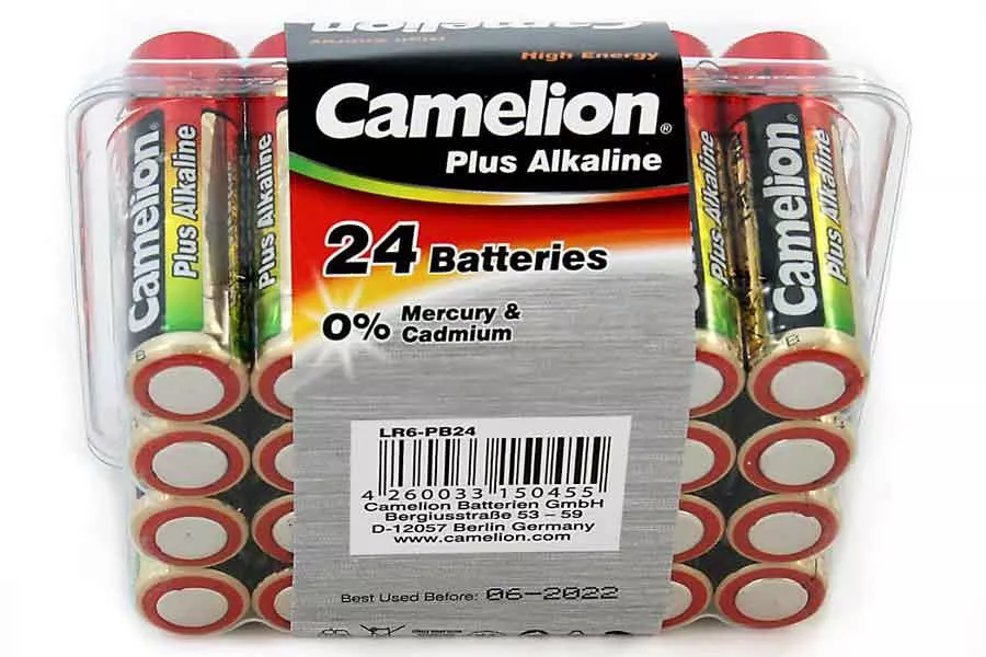 Mignon, AA, LR6 plus Batteries by Camelion, LR06 