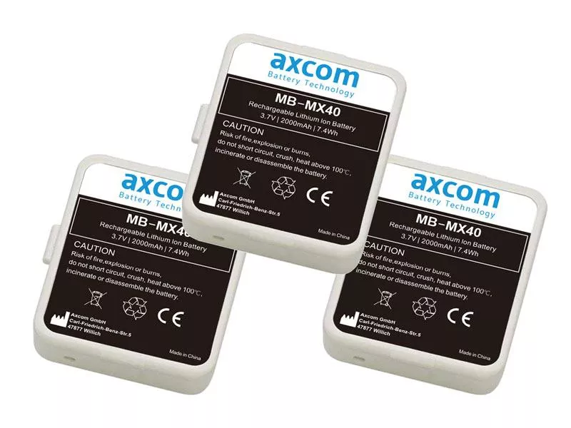 Bundle aus 3 Akkus für Philips IntelliVue MX40