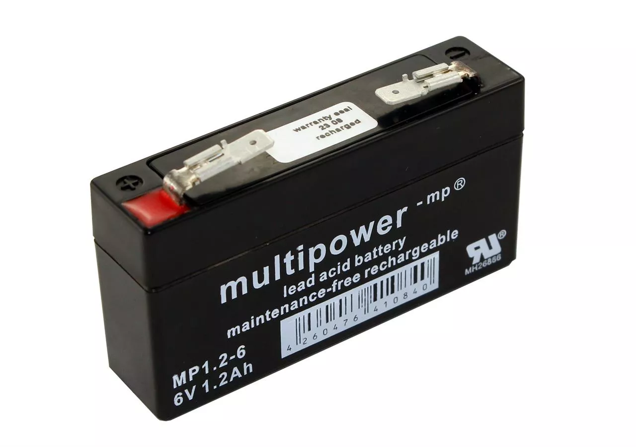 Blei Akku passend für Masimo Puls Oximeter Rad-8 - 6V/ 1,2Ah