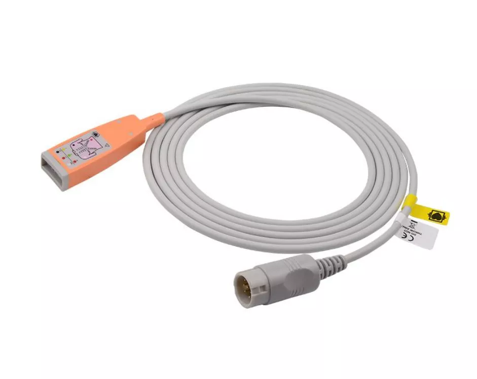 EKG Stammkabel für den OP mit ESU Schutz, wie Philips M1669A