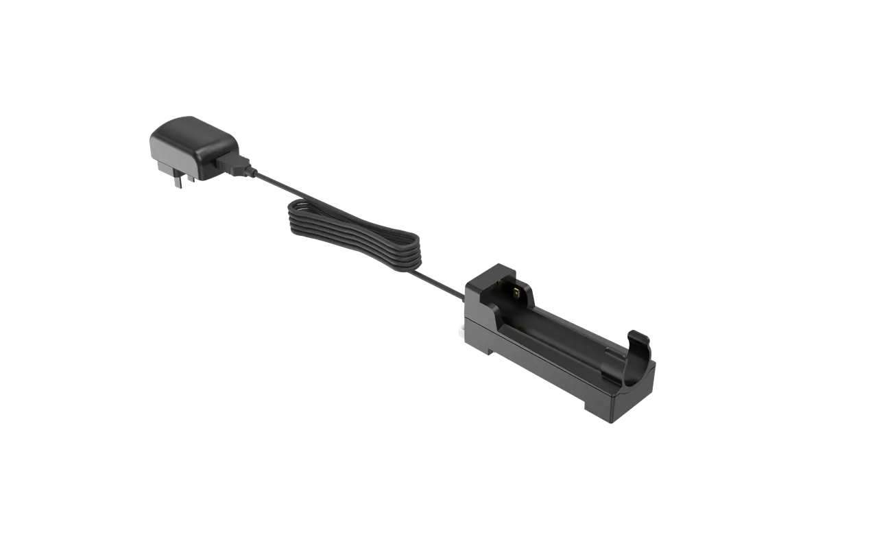 Ladestation für ex-geschütze LED-Handlampe ExMP21R inkl. EU-Adapter AC 100-250V/500mA - DC 5V/2000mA