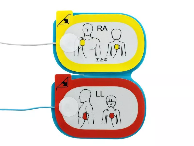 Elektroden Pads für Primedic HeartSave AD, AED, AED-M, 6, 6S